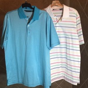Bobby Jones Golf Shirts. Size Medium